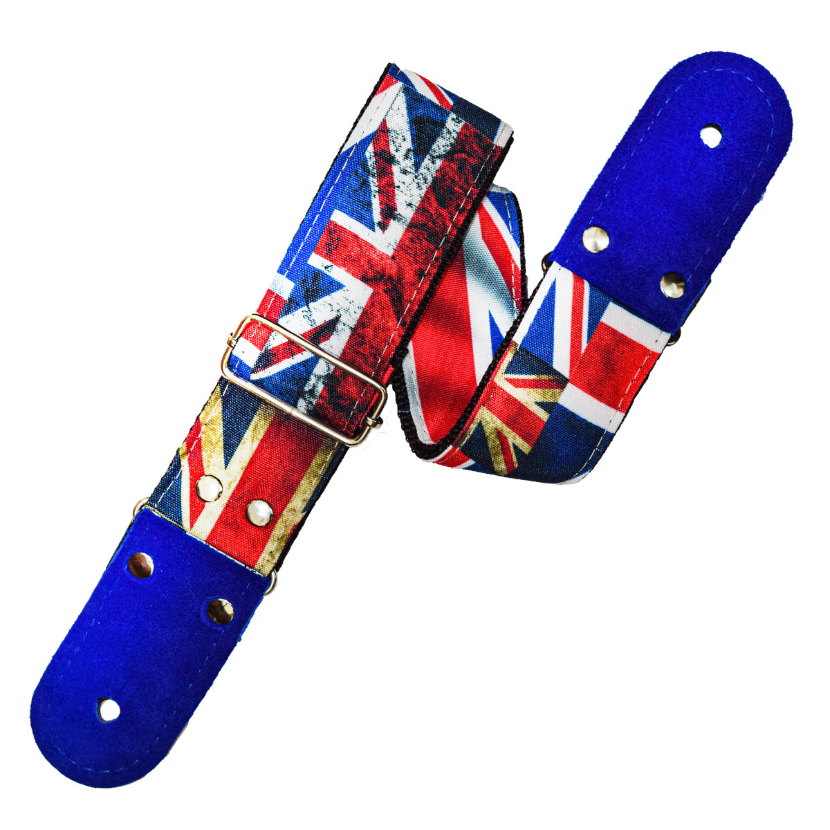 STRAP GUITARRA/BAJO - DISEÑO IMPRESO - BANDERA INGLATERRA