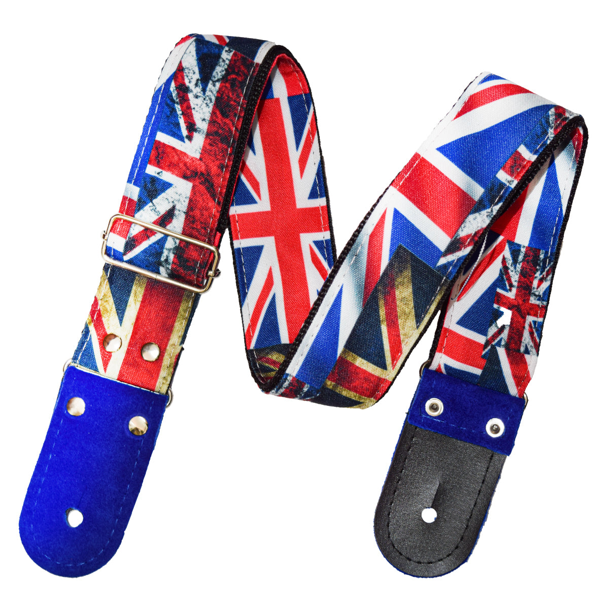 STRAP GUITARRA/BAJO - DISEÑO IMPRESO - BANDERA INGLATERRA