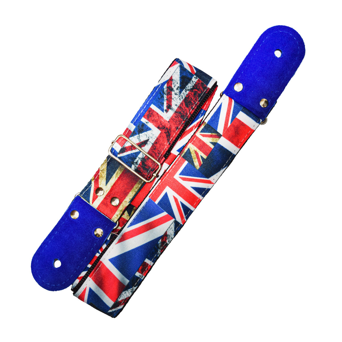 STRAP GUITARRA/BAJO - DISEÑO IMPRESO - BANDERA INGLATERRA