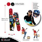 STRAP GUITARRA/BAJO - DISEÑO IMPRESO - STRAP CASINO