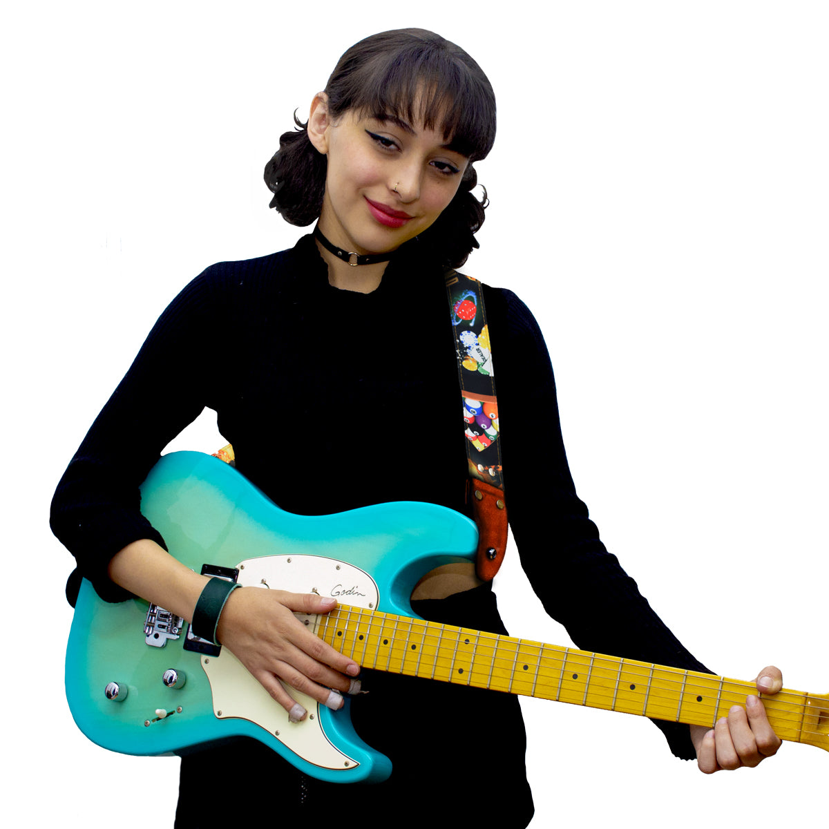 STRAP GUITARRA/BAJO - DISEÑO IMPRESO - STRAP CASINO