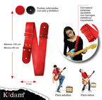 STRAP GUITARRA/BAJO - NARANJA