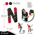 STRAP GUITARRA/BAJO - DISEÑO IMPRESO - STRAP COLIBRÍ