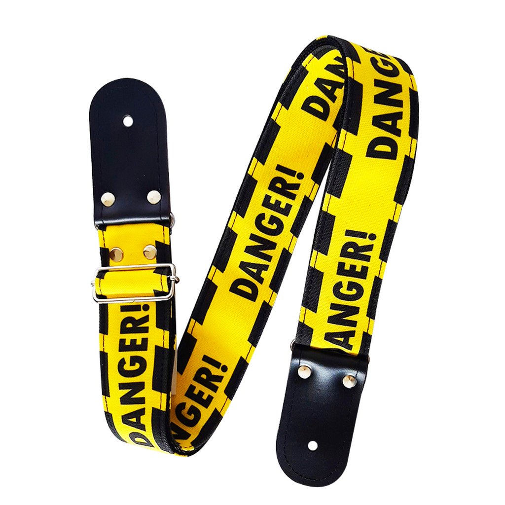 STRAP GUITARRA/BAJO - DISEÑO IMPRESO - STRAP DANGER