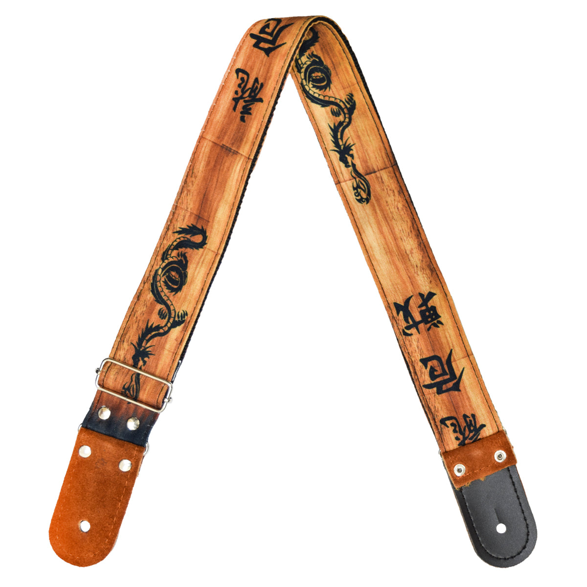 STRAP GUITARRA/BAJO - DISEÑO IMPRESO - STRAP DRAGÓN PAPIRO