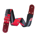 STRAP GUITARRA/BAJO - DISEÑO IMPRESO - STRAP GUITARRA ROJO
