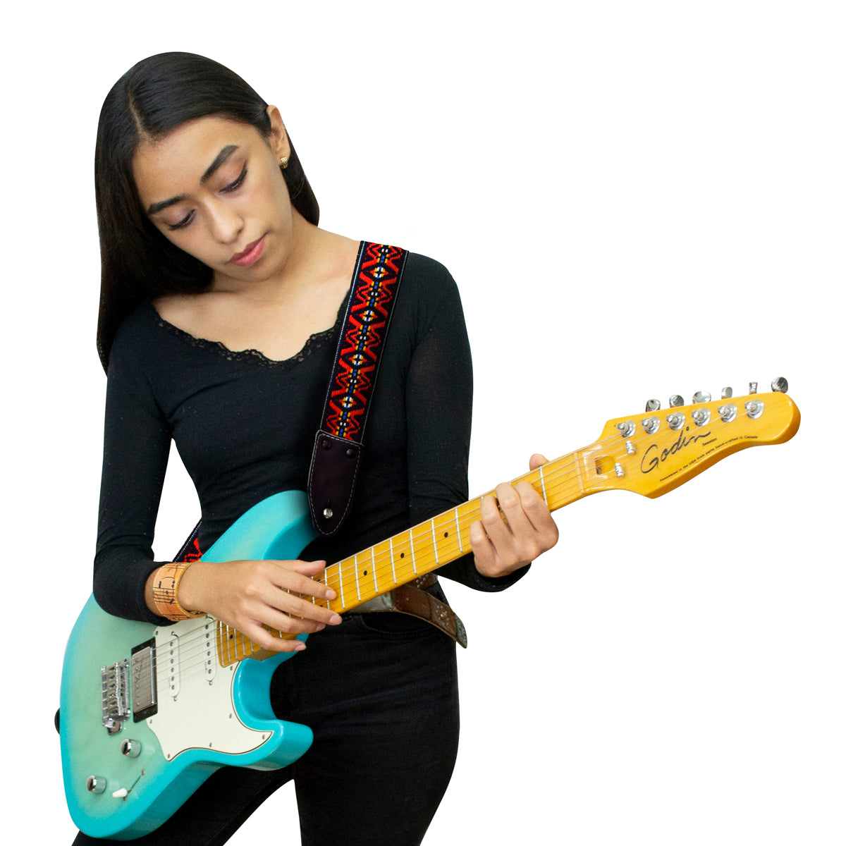 STRAP GUITARRA/BAJO - INDIA