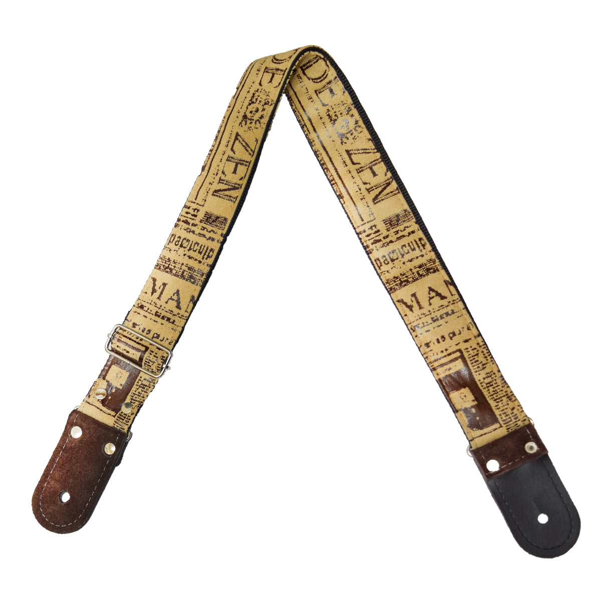 STRAP GUITARRA/BAJO - DISEÑO IMPRESO - STRAP LETRAS A MANO