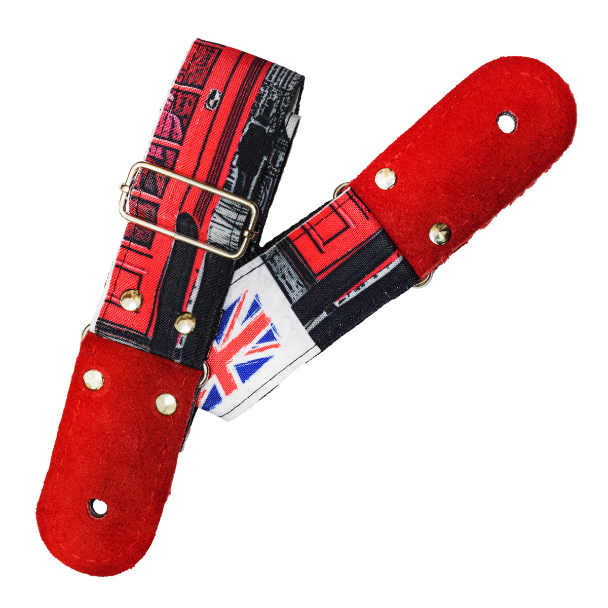STRAP GUITARRA/BAJO - DISEÑO IMPRESO - STRAP LONDRES
