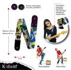 STRAP GUITARRA/BAJO - DISEÑO IMPRESO - STRAP LOTERIA