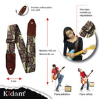 STRAP GUITARRA/BAJO - MANDALA SEPIA