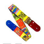 STRAP GUITARRA/BAJO - DISEÑO IMPRESO - STRAP MAYA