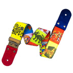STRAP GUITARRA/BAJO - DISEÑO IMPRESO - STRAP MAYA