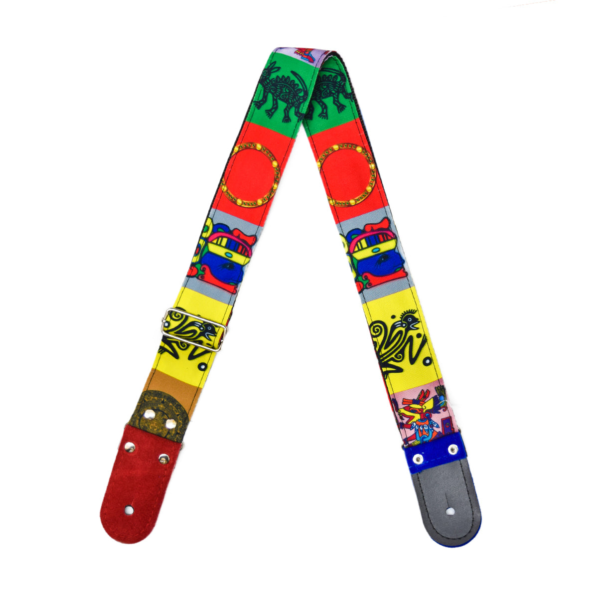 STRAP GUITARRA/BAJO - DISEÑO IMPRESO - STRAP MAYA