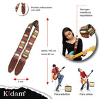 STRAP GUITARRA/BAJO - NAVAJO