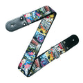 STRAP GUITARRA/BAJO - DISEÑO IMPRESO - STRAP NUEVA YORK COLLAGE