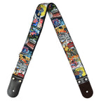 STRAP GUITARRA/BAJO - DISEÑO IMPRESO - STRAP NUEVA YORK COLLAGE