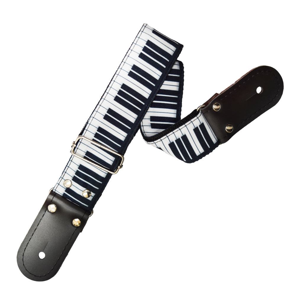 STRAP GUITARRA/BAJO - DISEÑO IMPRESO - STRAP PIANO