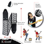 STRAP GUITARRA/BAJO - PITEADO