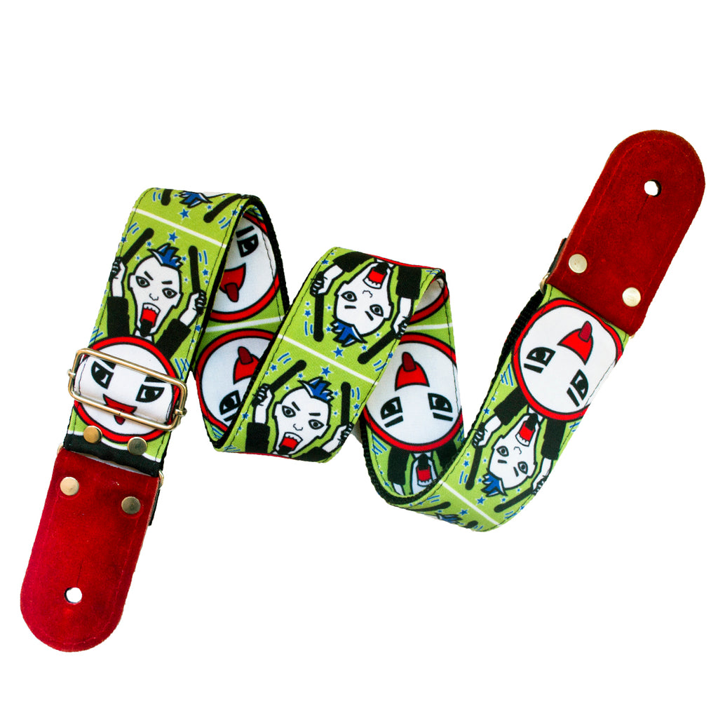 STRAP GUITARRA/BAJO - DISEÑO IMPRESO - STRAP TAM TAM LOCO
