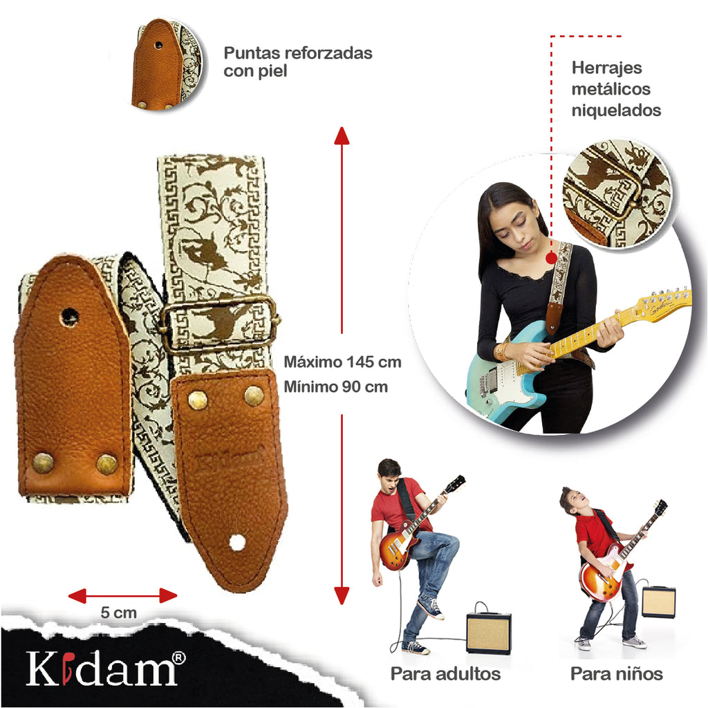 STRAP GUITARRA/BAJO - TAURO