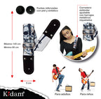 STRAP GUITARRA/BAJO - DISEÑO IMPRESO - STRAP VIOLIN MALO