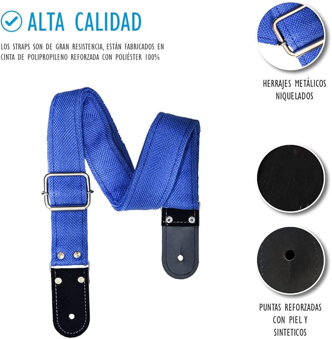 STRAP YUTE - AZUL TURQUESA