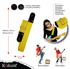 STRAP GUITARRA/BAJO - AMARILLO