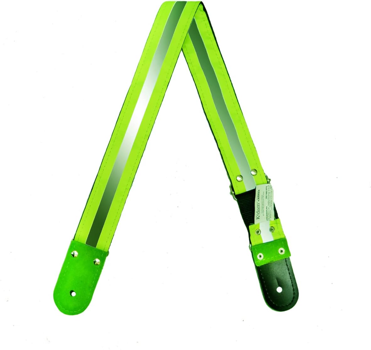 STRAP GUITARRA/BAJO - NEON VERDE