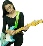 STRAP GUITARRA/BAJO - NEON VERDE
