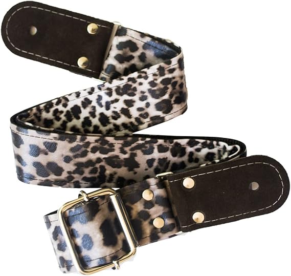 STRAP GUITARRA/BAJO - LEOPARDO