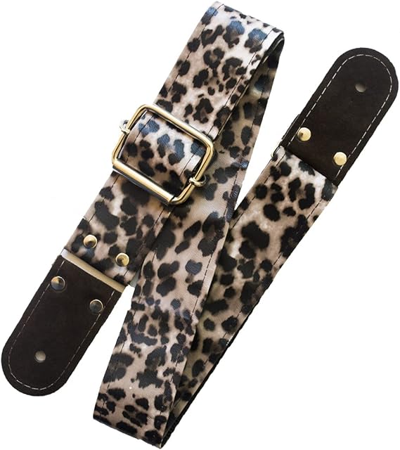 STRAP GUITARRA/BAJO - LEOPARDO