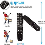 STRAP GUITARRA/BAJO - ESTOPEROLES DE RUEDA 2+2