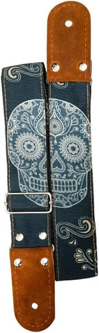 STRAP GUITARRA/BAJO - CALAVERA MEXICANA