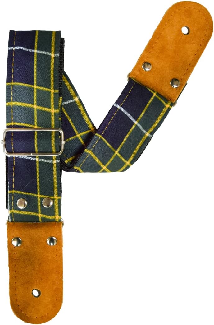 STRAP GUITARRA/BAJO - ESCOCES VERDE