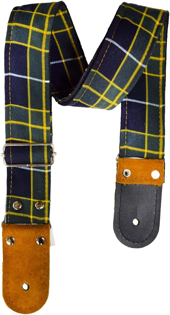 STRAP GUITARRA/BAJO - ESCOCES VERDE