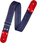 STRAP GUITARRA/BAJO - MEZCLILLA AZUL