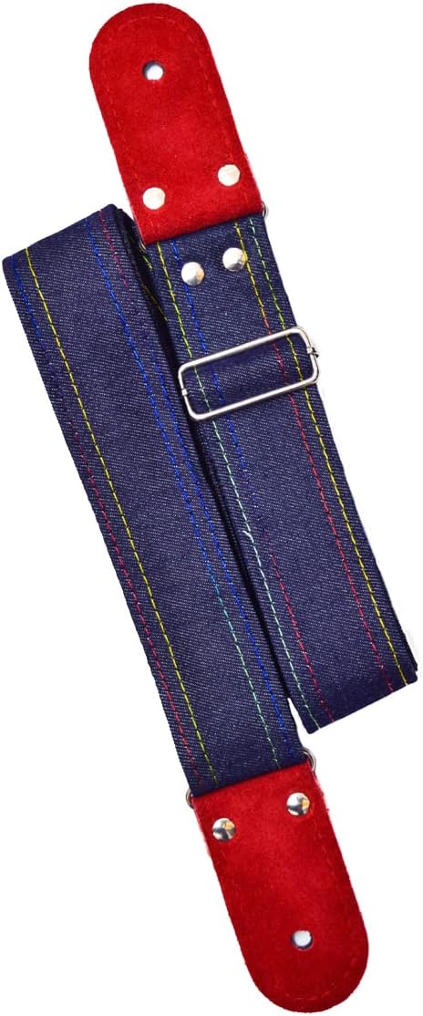 STRAP GUITARRA/BAJO - MEZCLILLA AZUL