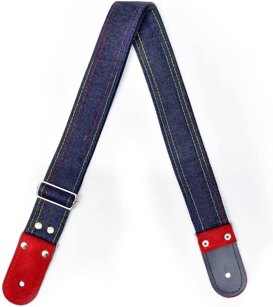 STRAP GUITARRA/BAJO - MEZCLILLA AZUL