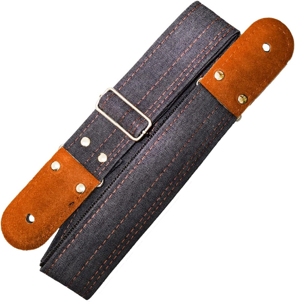 STRAP GUITARRA/BAJO - MEZCLILLA GRIS