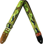 STRAP GUITARRA/BAJO - YUTE ARMY VERDE