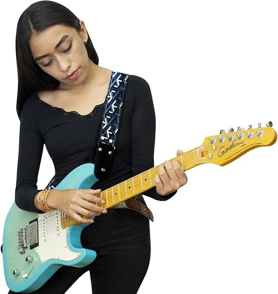 STRAP GUITARRA/BAJO - DISCRETO GRIS