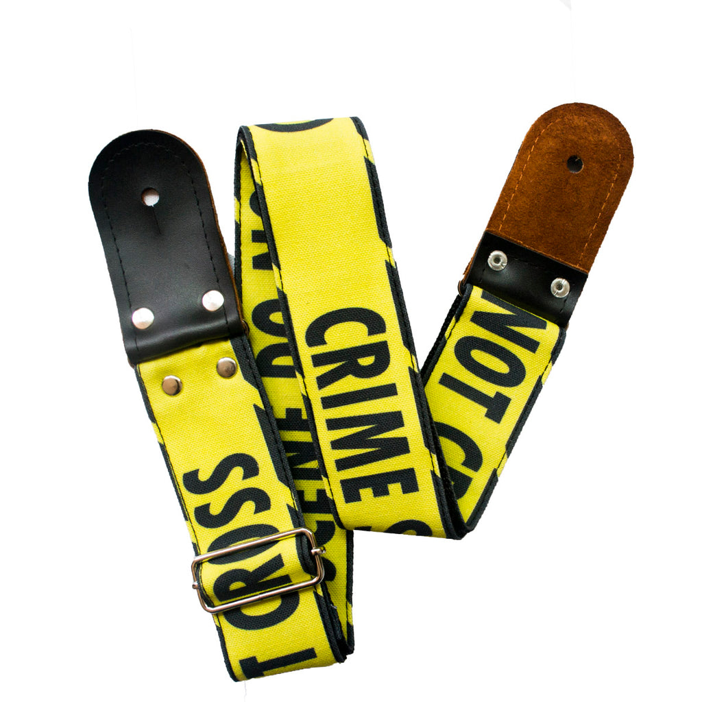 STRAP GUITARRA/BAJO - DISEÑO IMPRESO - STRAP CRIME