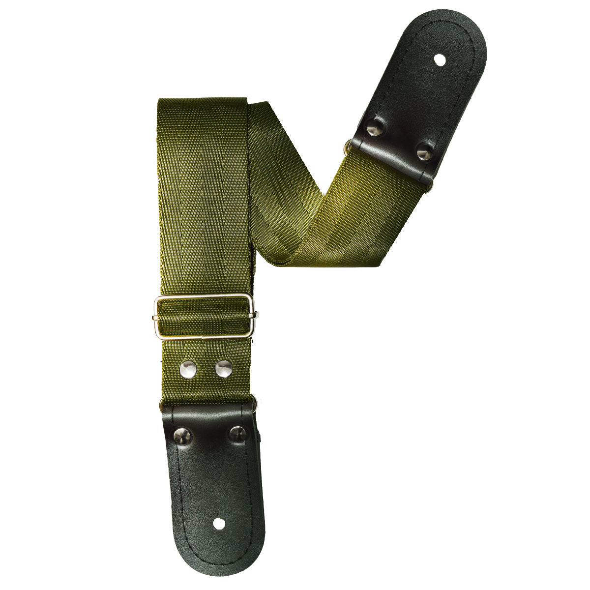 STRAP GUITARRA/BAJO - VERDE MILITAR
