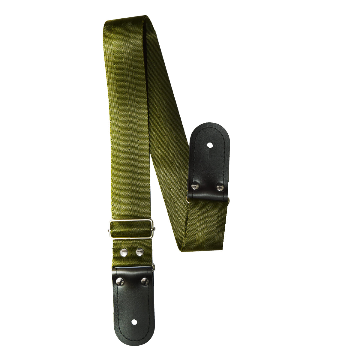 STRAP GUITARRA/BAJO - VERDE MILITAR