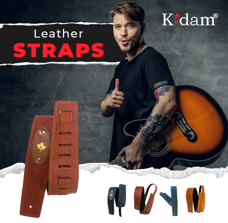 Correas/Straps de piel para guitarra