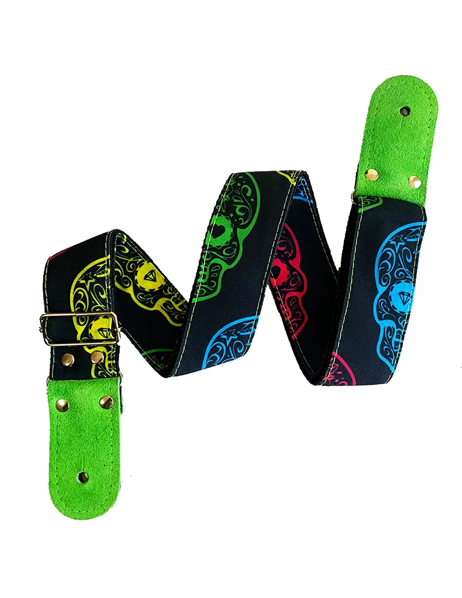 Strap Calaveras coloridas